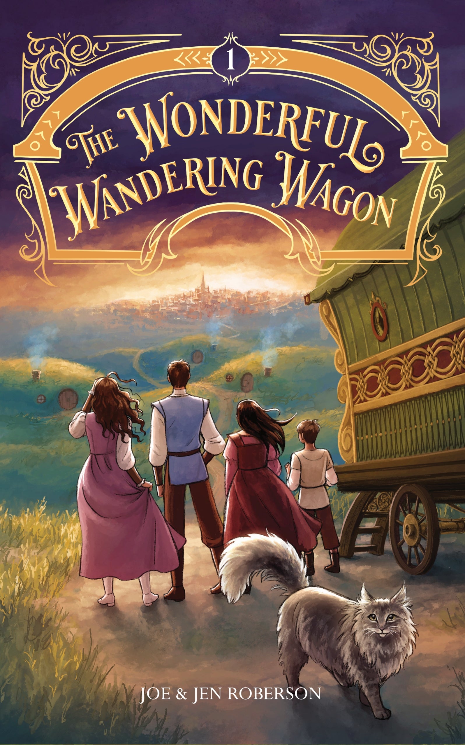 The Wonderful Wandering Wagon - Book 1